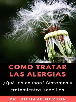 cover image of Como Tratar Las Alergias